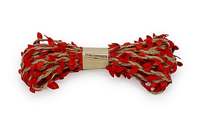 Jute & Leaf String - Green