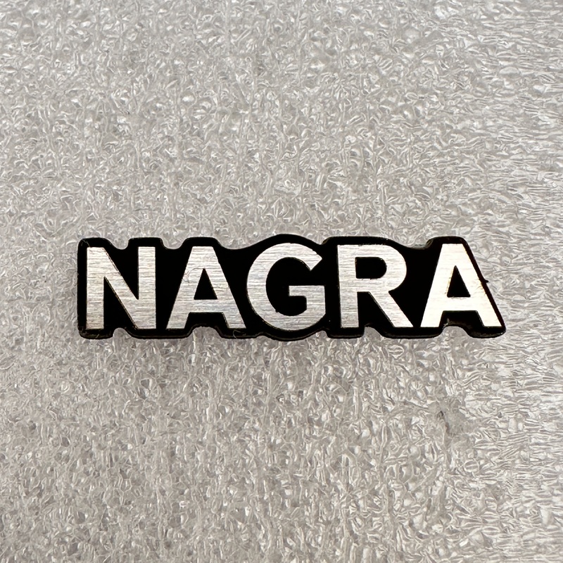 Replacement Metal Logo for NAGRA - ML-NAG-01 Replacement Metal Logo for NAGRA - ML-NAG-01