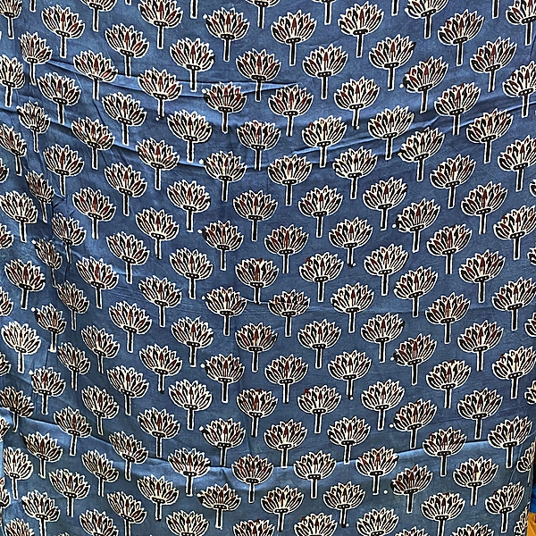 Modal Silk Ajrakh Print #19