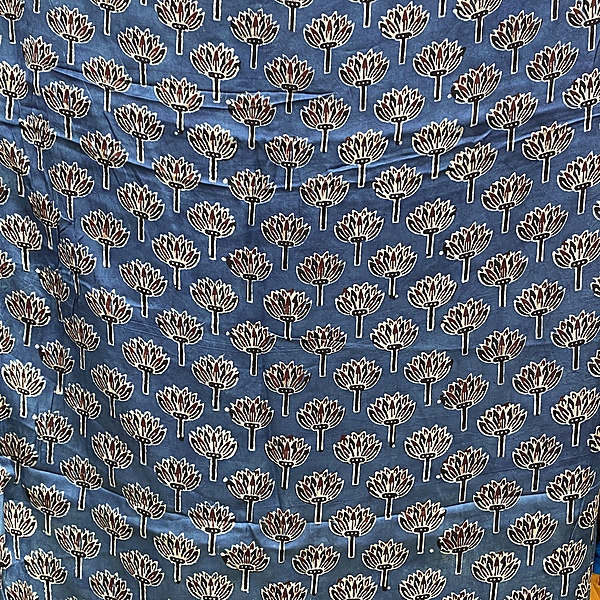 Modal Silk Ajrakh Print #19