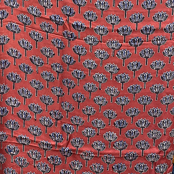 Modal Silk Ajrakh Print #18