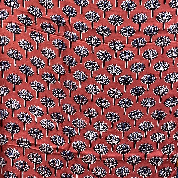 Modal Silk Ajrakh Print #18