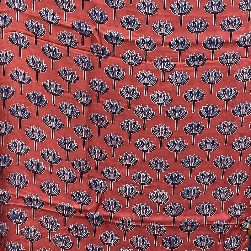 Modal Silk Ajrakh Print #18