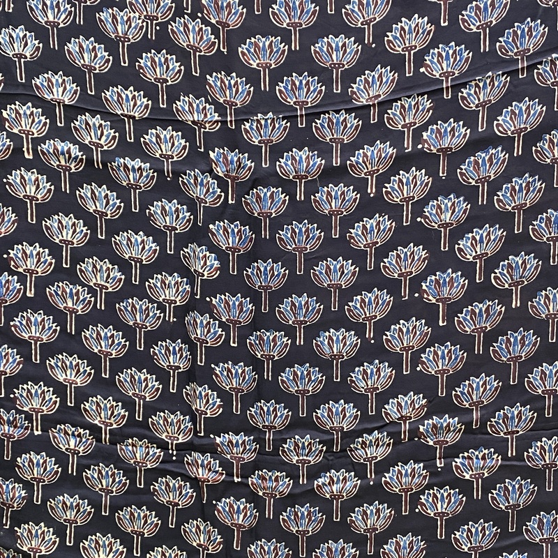 Modal Silk Ajrakh Print #17