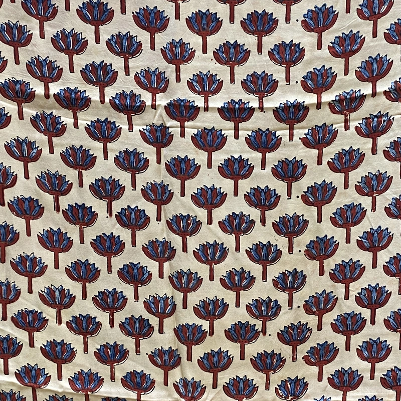Modal Silk Ajrakh Print #16