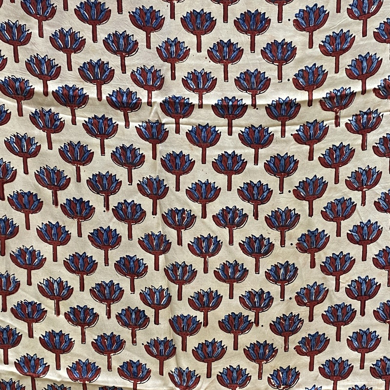 Modal Silk Ajrakh Print #16