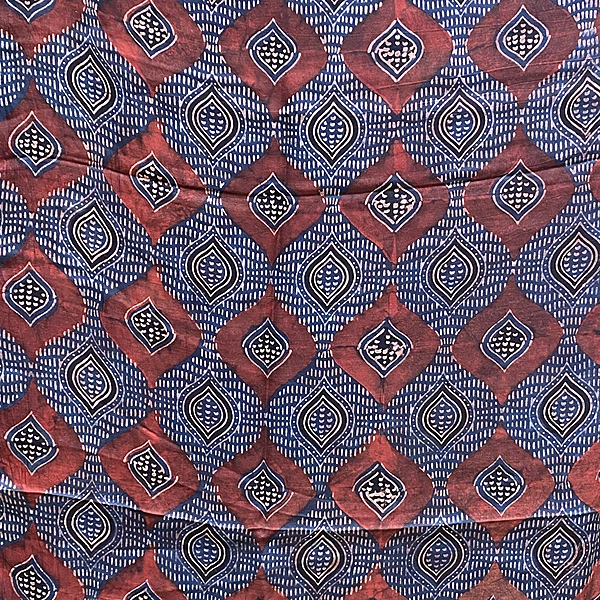 Modal Silk Ajrakh Print #13
