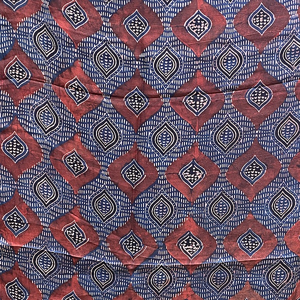 Modal Silk Ajrakh Print #13