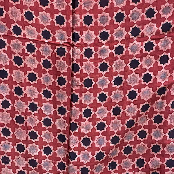 Modal Silk Ajrakh Print #12