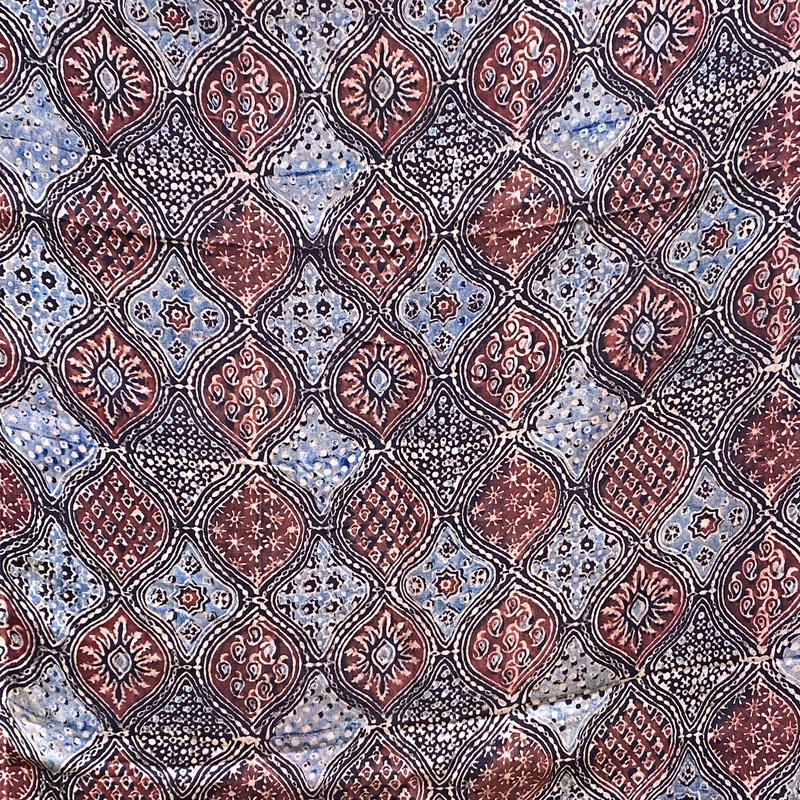 Modal Silk Ajrakh Print #09