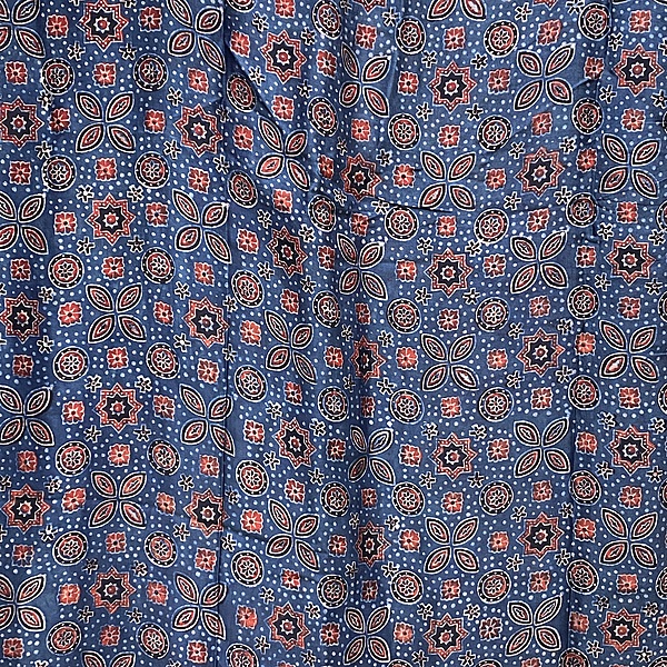 Modal Silk Ajrakh Print #08