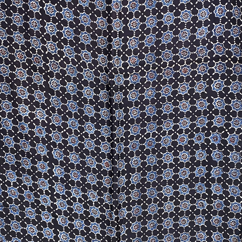 Modal Silk Ajrakh Print #06