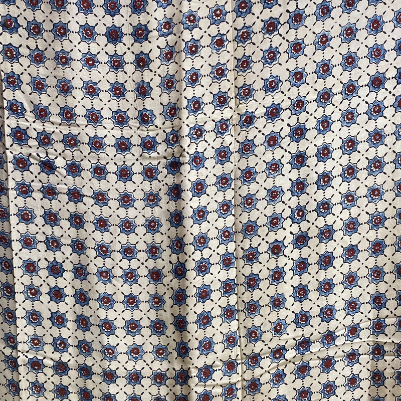 Modal Silk Ajrakh Print #05
