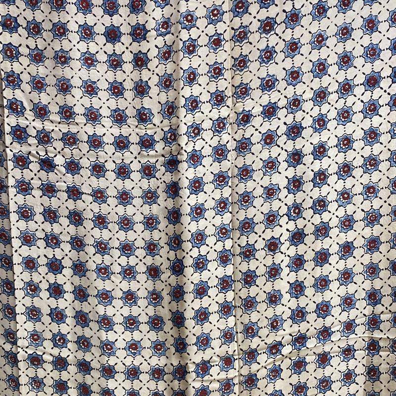 Modal Silk Ajrakh Print #05