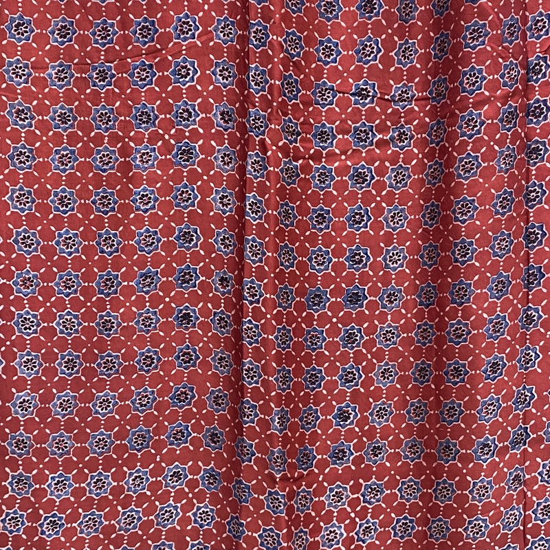 Modal Silk Ajrakh Print #04