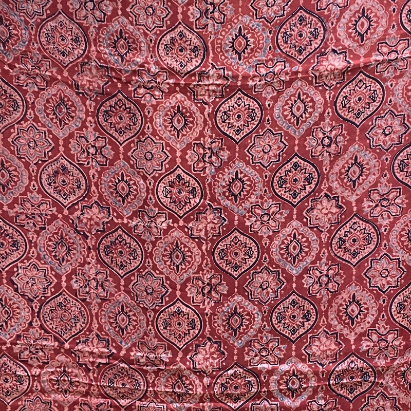 Modal Silk Ajrakh Print #03