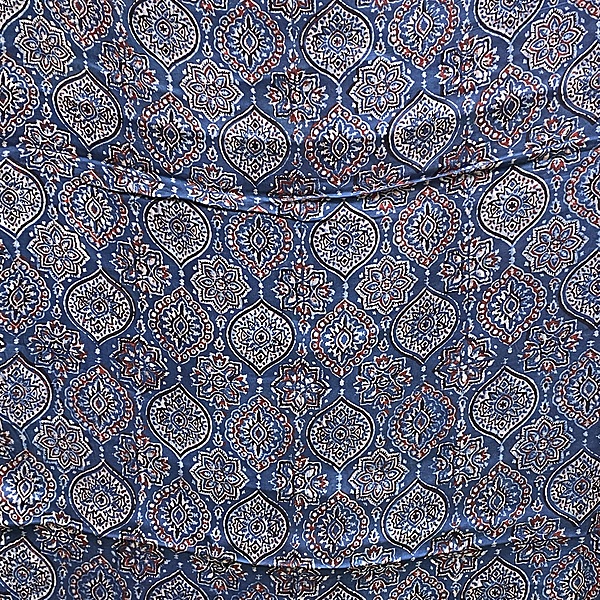 Modal Silk Ajrakh Print #02