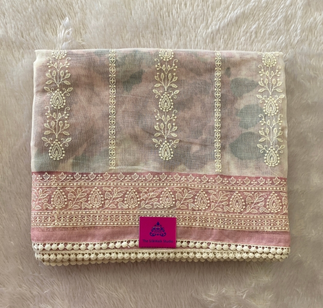 Nitara - The Kota Saree in Rose Digital Print SWS24