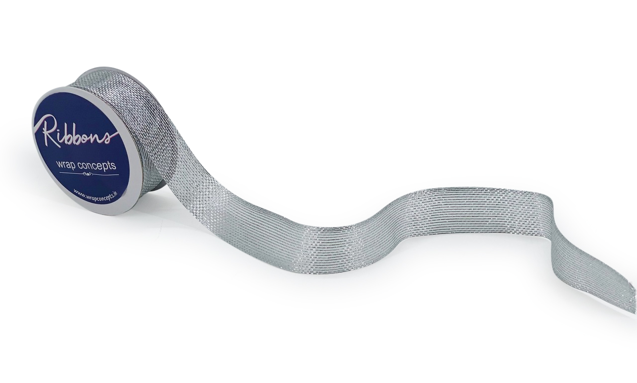 Gold & Silver Mesh Ribbon