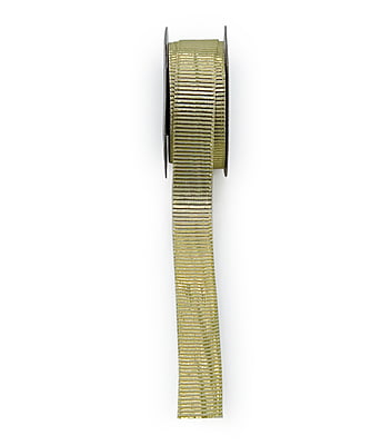 Metallic Textured Ribbon