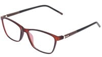 Unisex Rectangular Medium Spectacle Frame. Matte Brown Color Rim. Unisex Rectangular Medium Spectacle Frame. Matte Brown Color Rim.