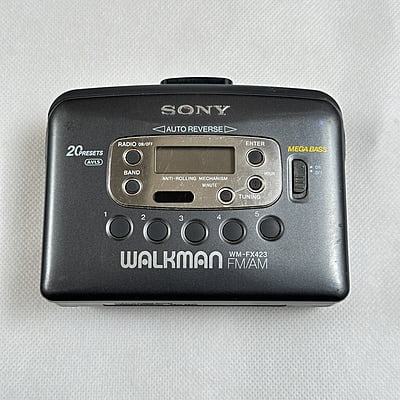 SONY - Stereo Cassette Walkman - FM/AM - WM-FX423 SONY - Stereo Cassette Walkman - FM/AM - WM-FX423