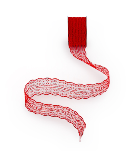Net Lace Red
