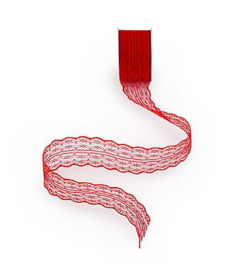 Net Lace Red