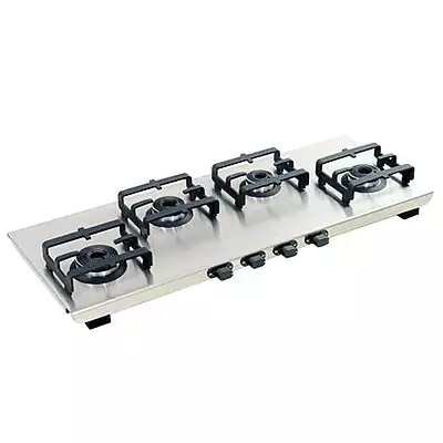 Stainless-Steel Cooktop, ISI Certified Manual Ignition