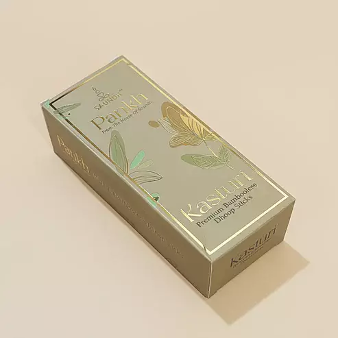 Saundh Pankh Kasturi Bambooless Dhoopsticks 80gm