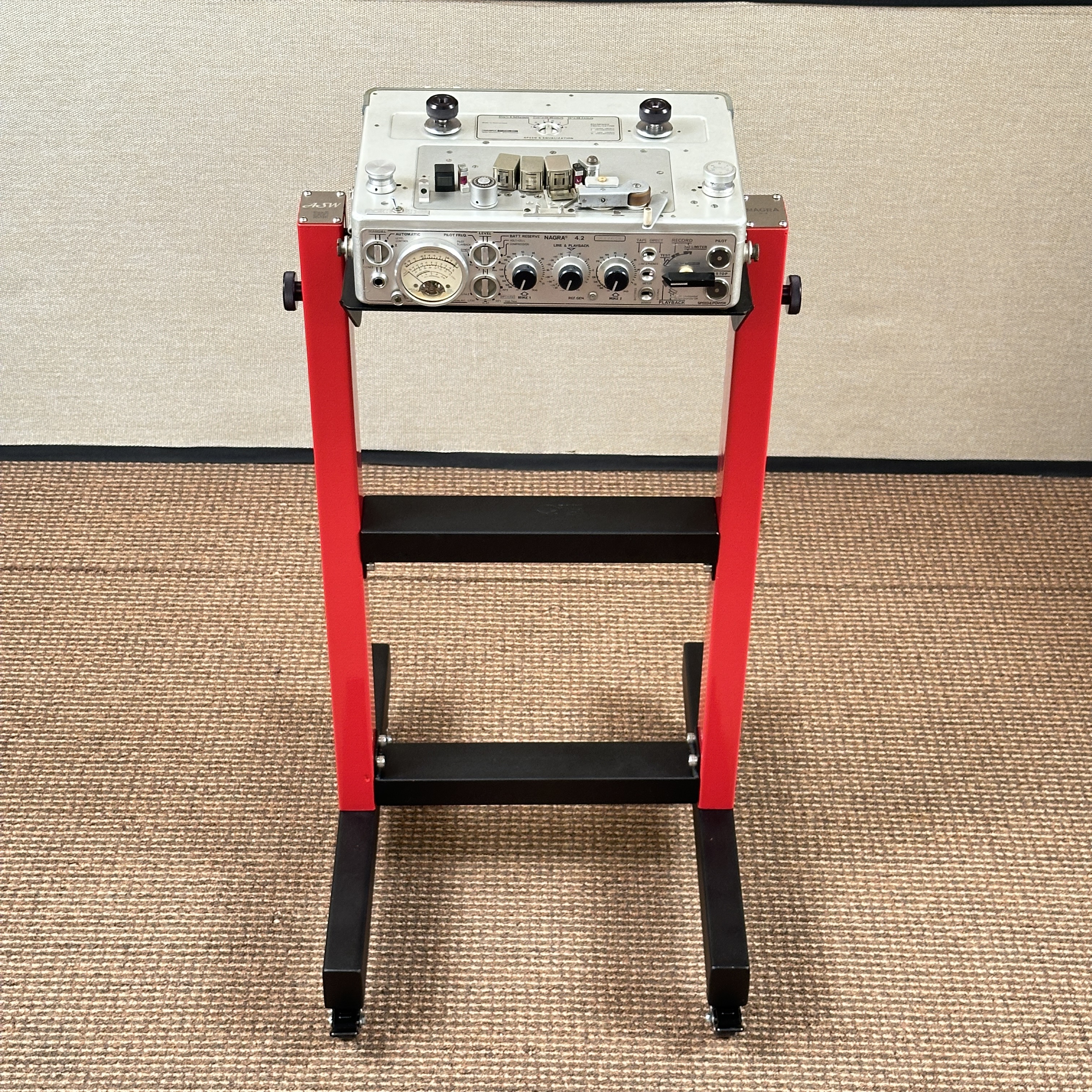 ASW - Nagra 4.2, IV-S Portable Tape Recorder - Trolley - N4X ASW - Nagra 4.2, IV-S Portable Tape Recorder - Trolley - N4X