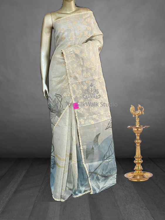 Nitara - The Kota Saree in Floral Thread Buttas SWS29