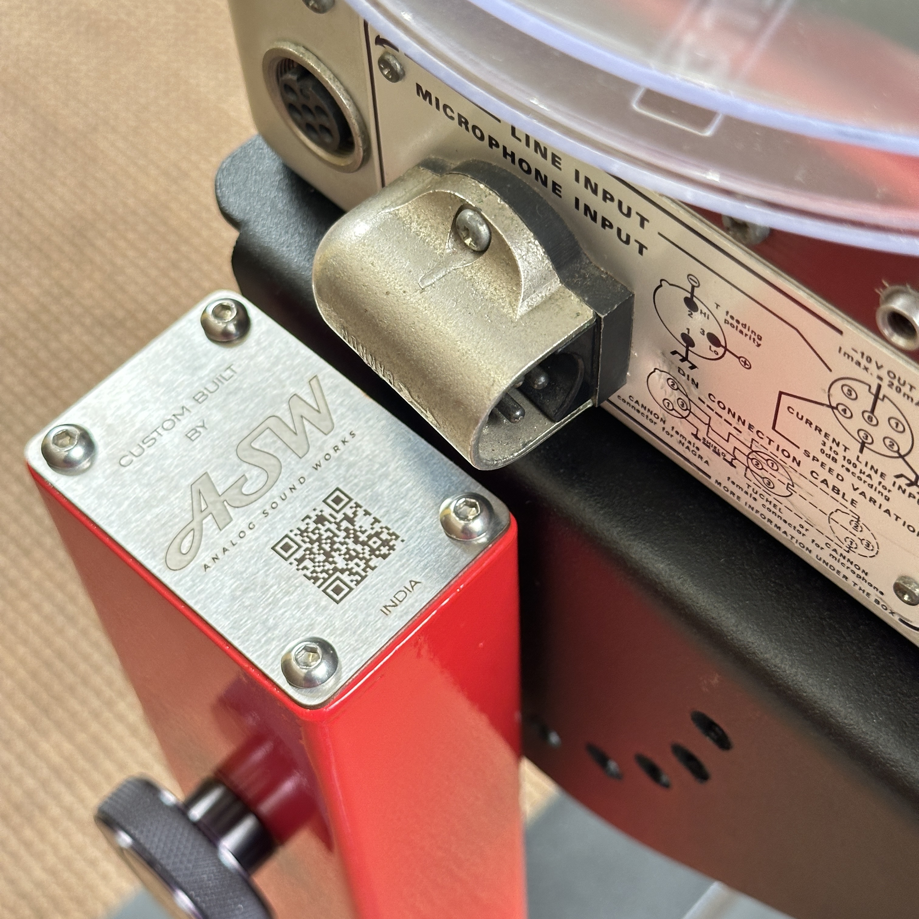 ASW - Nagra E Portable Tape Recorder - Trolley - NE-T ASW - Nagra E Portable Tape Recorder - Trolley - NE-T