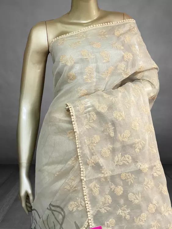 Nitara - The Kota Saree in Floral Thread Buttas SWS29