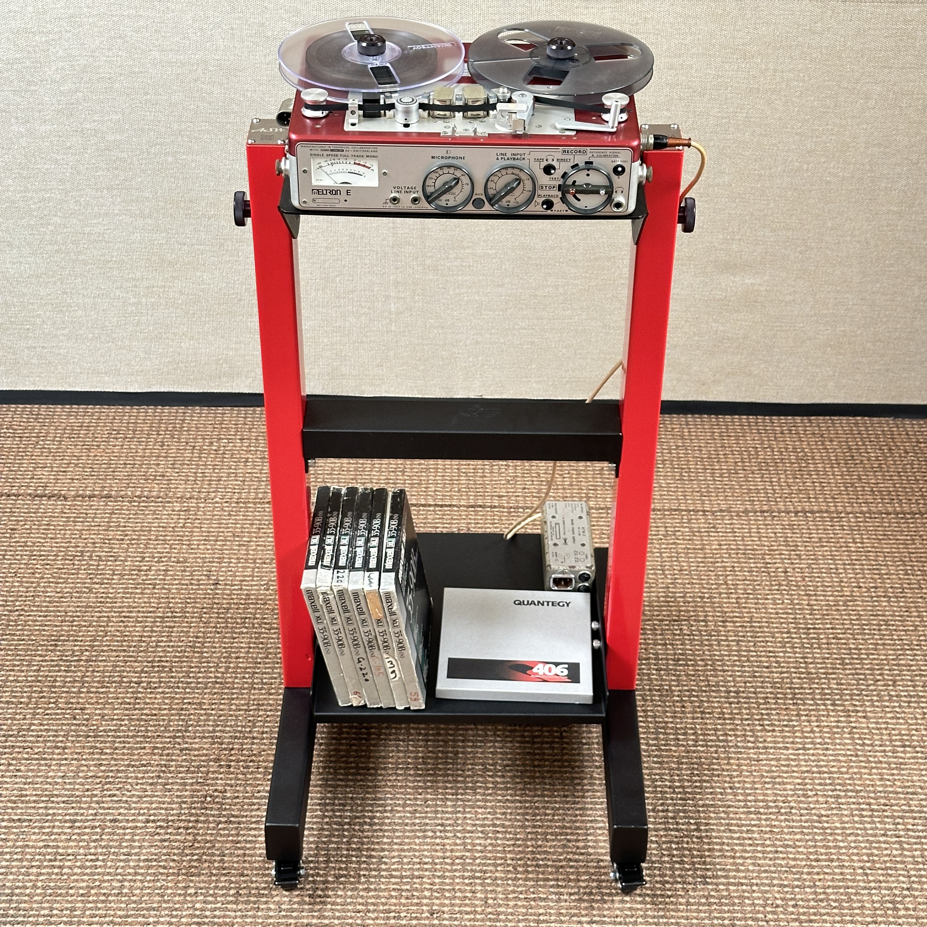 ASW - Nagra E Portable Tape Recorder - Trolley - NE-T ASW - Nagra E Portable Tape Recorder - Trolley - NE-T