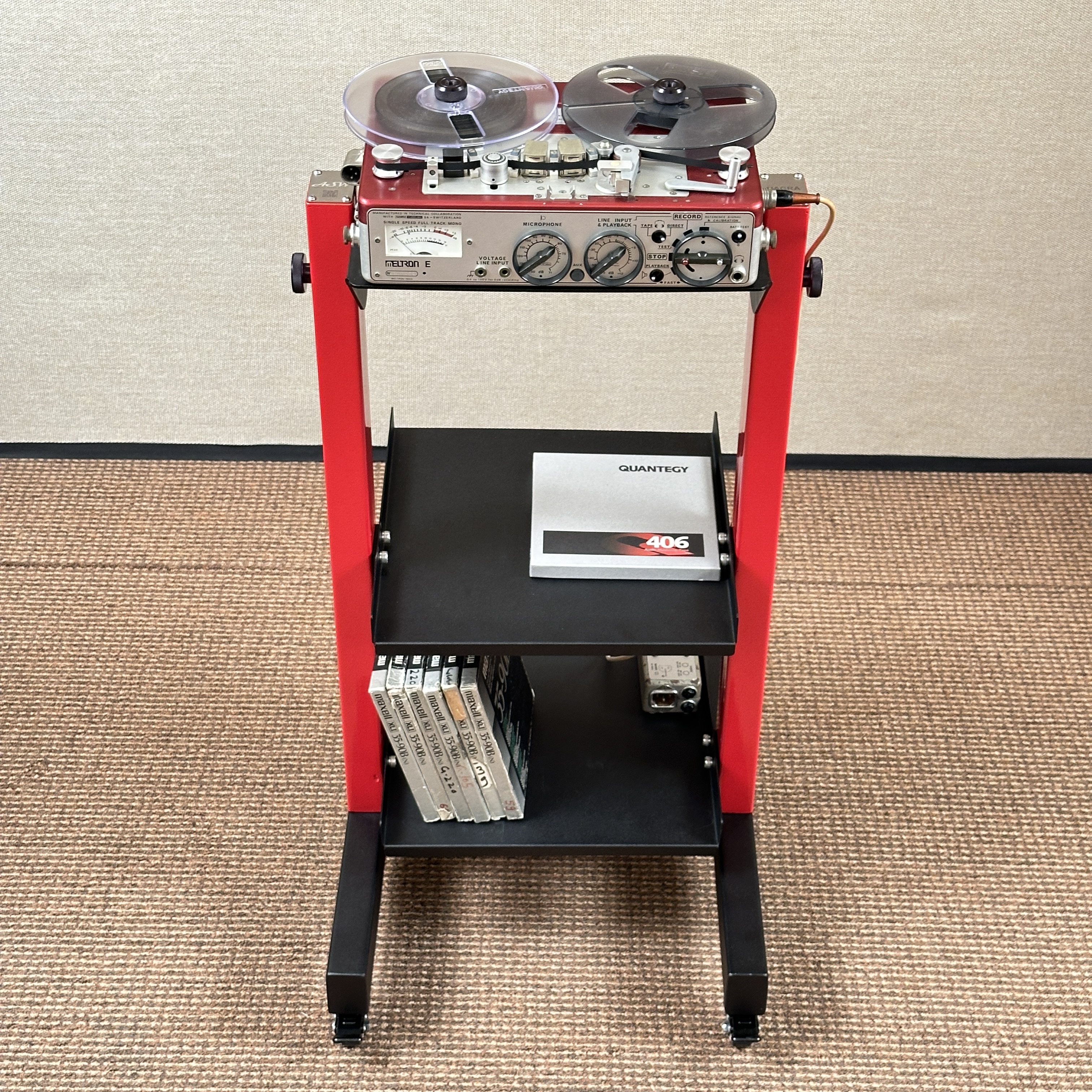 ASW - Nagra E Portable Tape Recorder - Trolley - NE-T ASW - Nagra E Portable Tape Recorder - Trolley - NE-T