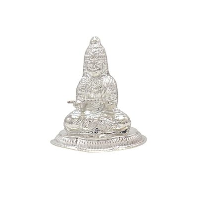 Silver Annalakshmi Idol
