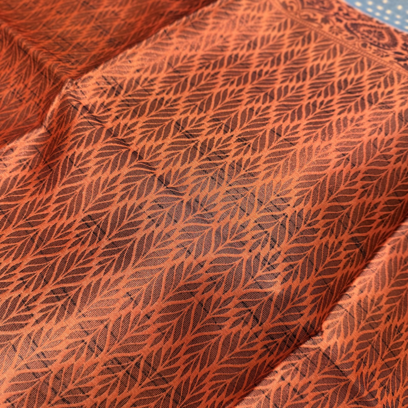 Magic Teal Tussar Saree