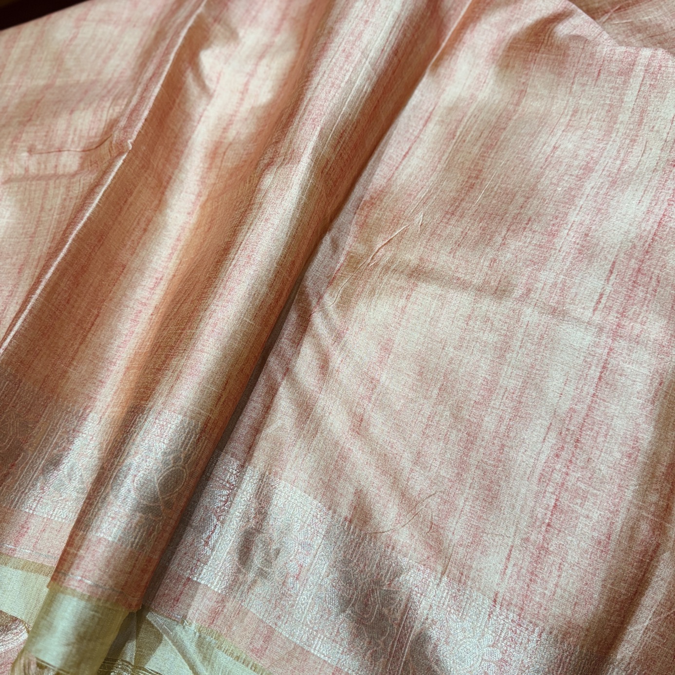 Berry Pink Chaapa Tussar