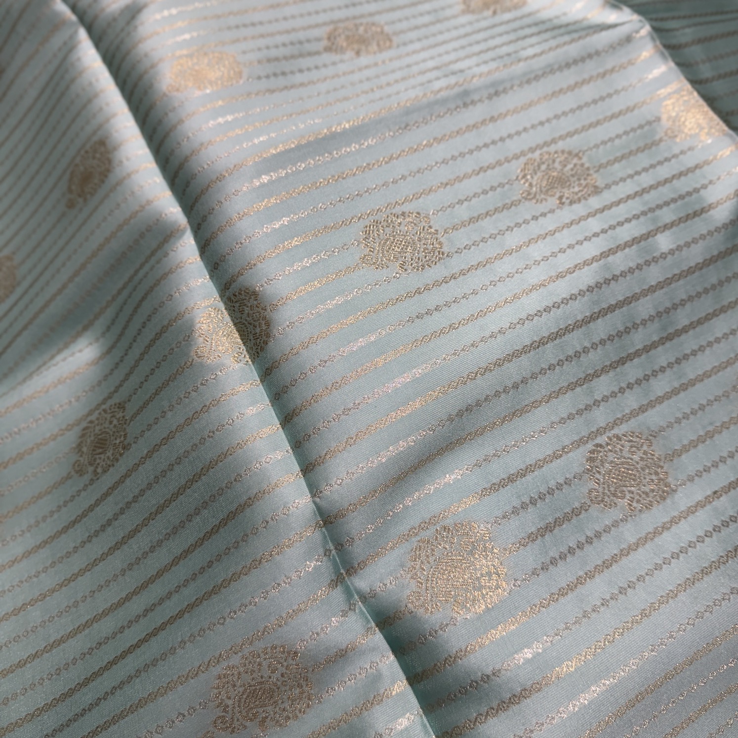 Song Blue Tussar Saree