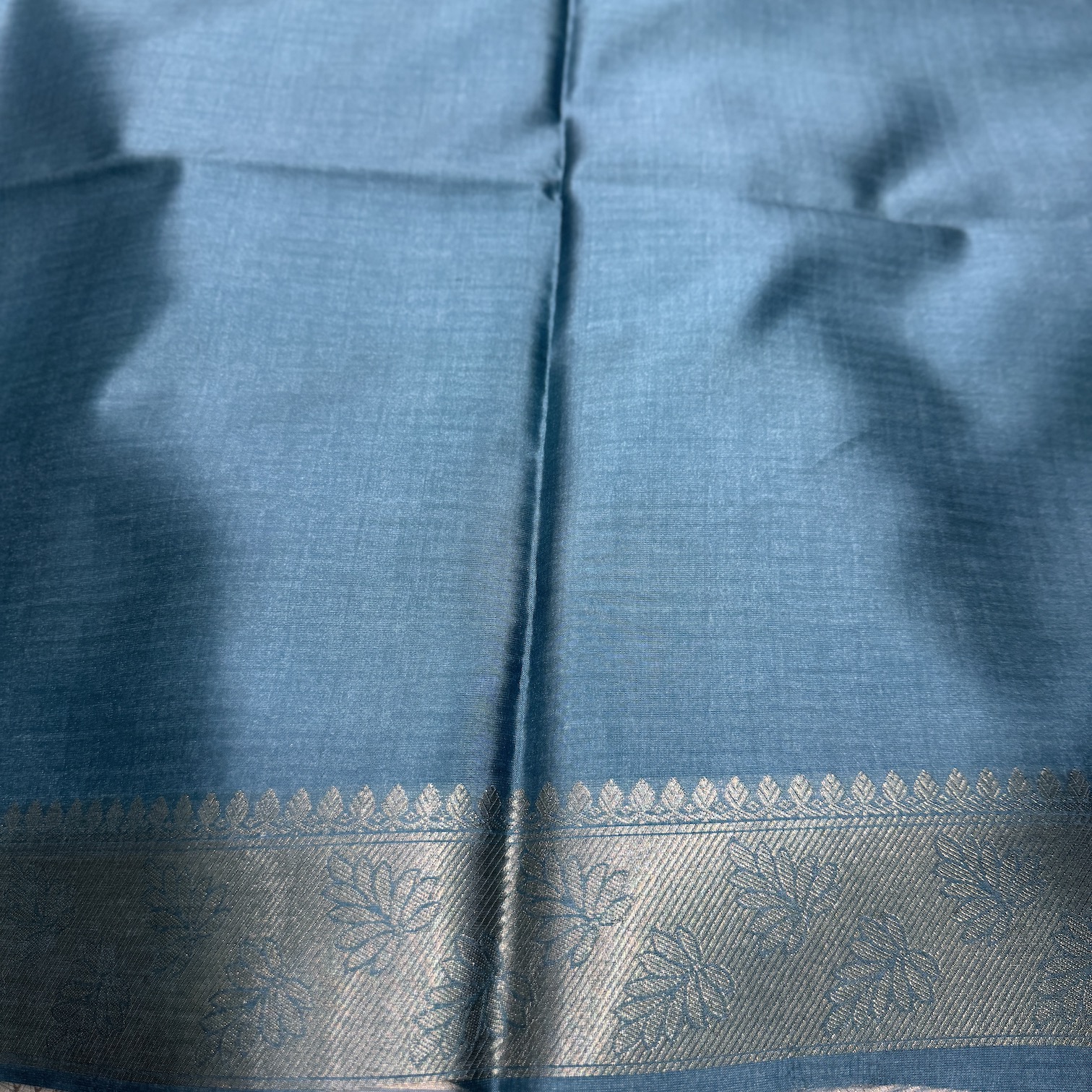 Song Blue Tussar Saree