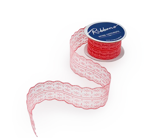 Net Lace Red