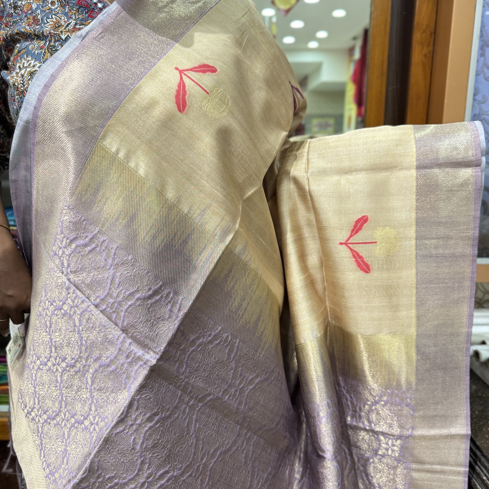 Sandstone Yellow Chaapa Tussar