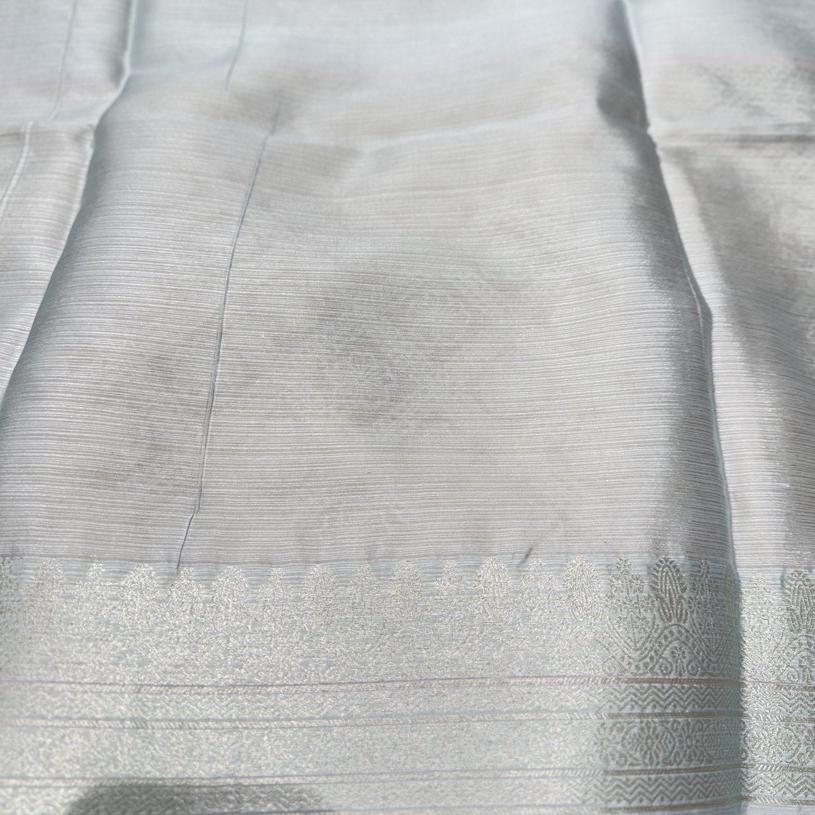 Petal Peach Tussar Saree