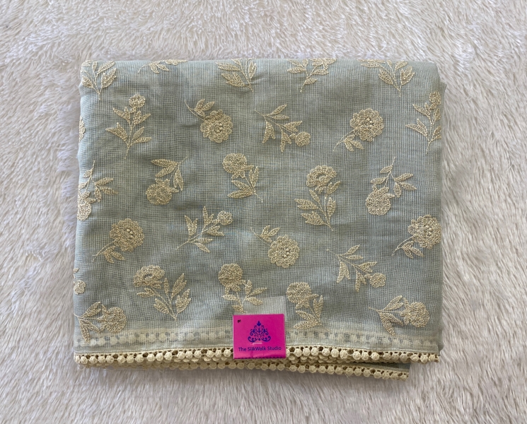 Nitara - The Kota Saree in Floral Thread Buttas SWS29