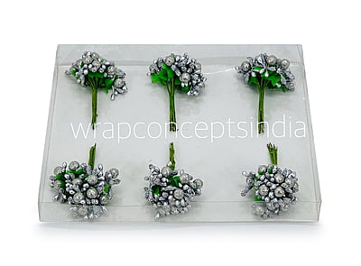 Pollen & Glitter Balls - Silver