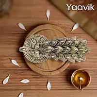 Peacock – Graceful Presence | Fine Brass | 2.75”