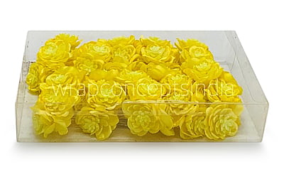 Glitter Flower -Yellow