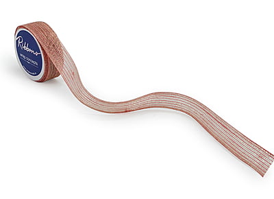 Jute Burlap Ribbon with Weaves