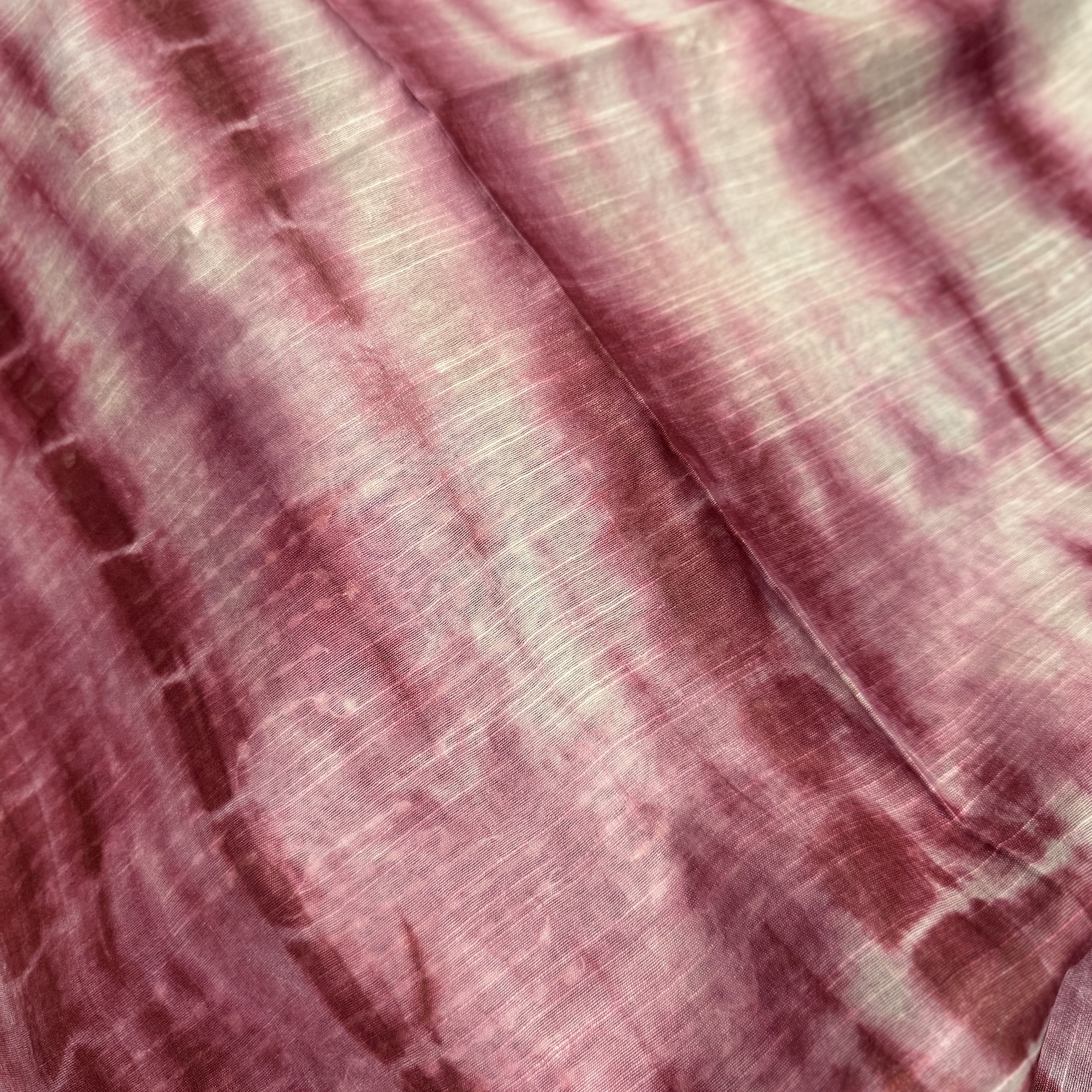 Platinum Blue Tussar Saree